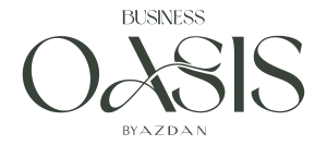 شعار مشروع واحة الأعمال |  Business Oasis
